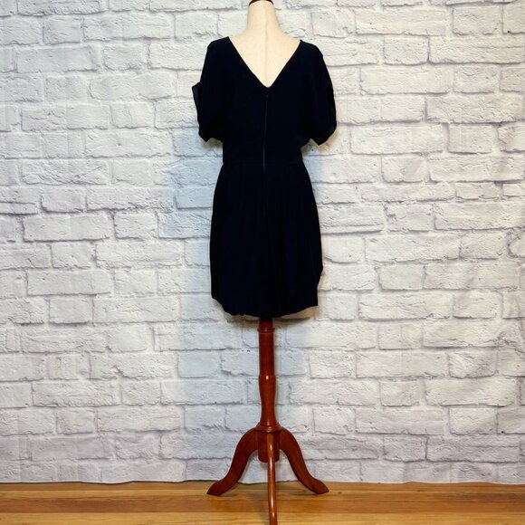 Max Azria Navy Blue Bubble Dress - Picture 2 of 4